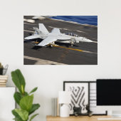 Superhornisse F/A-18 Poster (Heimbüro)