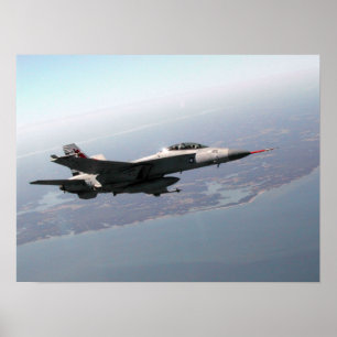 Superhornisse F/A-18 Poster