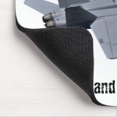 Superhornisse Mousepad US-Marine-F-18 (Ecke)