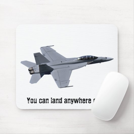 Superhornisse Mousepad US-Marine-F-18 (Mit Mouse)