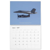 Superhornissen F/A-18 von VFA-122 "fliegendes Kalender (Mär 2027)