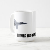 Superhornissen-Tasse US-Marine-F-18 Kaffeetasse (Vorderseite Links)