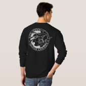 Superhuhn T-Shirt (Schwarz voll)