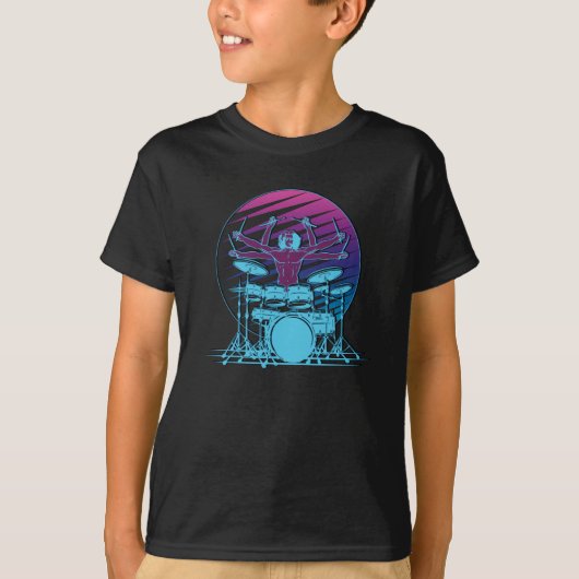 Superhuman Drummer T-Shirt (Vorderseite)