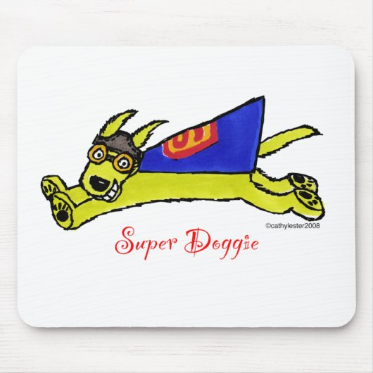 Superhündchen Mousepad (Vorne)