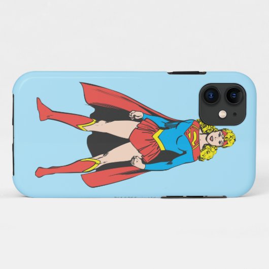 Superigirl Stands Case-Mate iPhone Hülle (Rückseite (Horizontal))
