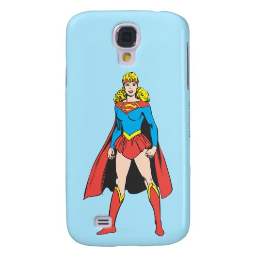 Superigirl Stands Case-Mate Samsung Galaxy Hülle (Rückseite)