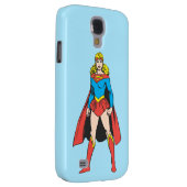 Superigirl Stands Case-Mate Samsung Galaxy Hülle (Rückseite/rechts)