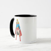 Superigirl Stands Tasse (Vorderseite Links)