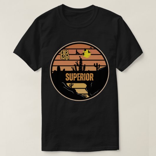 Superior, Arizona T-Shirt (Design vorne)