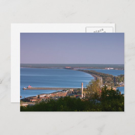 Superior Bay in Duluth Postkarte (Vorne/Hinten)