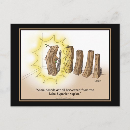 Superior Cartoon Postcard Postkarte (Vorderseite)