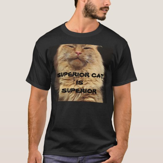 Superior Cat ist Superior T-Shirt (Vorderseite)