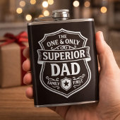 Superior Dad Familie zuerst-Flasche Flachmann