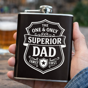 Superior Dad Familie zuerst-Flasche Flachmann