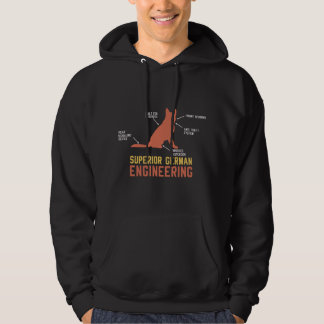 Superior German Engineering For German Shepherd Lo Hoodie