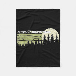 Superior Hiking Trail Outdoor Natur Wald Männer Fr Fleecedecke