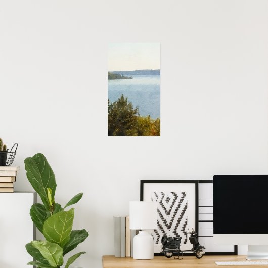 Superior Schöne Abstrakte Wasserfarbe Poster (Heimbüro)