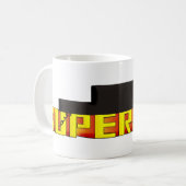 SuperJew Kaffeetasse (Vorderseite Links)