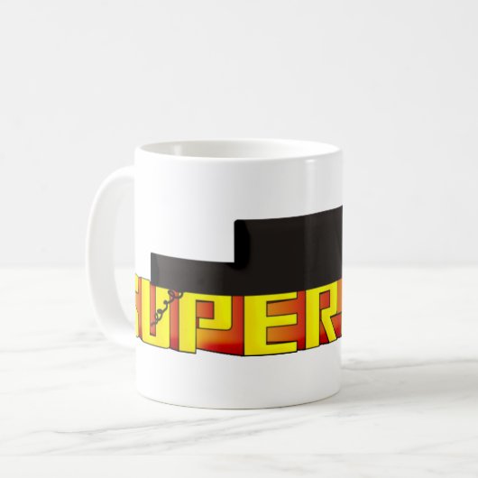 SuperJew Kaffeetasse (Vorderseite Links)
