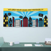 Superjunge Banner (Messe)