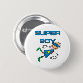 Superjunge Button (Vorne & Hinten)