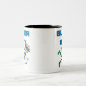 Superjunge Zweifarbige Tasse (Mittel)
