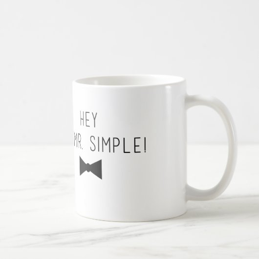 SuperjuniorTasse "Herr-Simple" Kaffeetasse (Rechts)