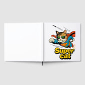 Superkatze fliegt mit Fisch  Gästebuch (Voll)