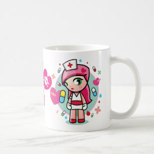 Superkawaiii Krankenschwester Kaffeetasse