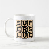 Superkleber, Wonder-Adhesive Kaffeetasse (Links)