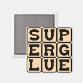 Superkleber, Wonder-Adhesive Magnet (Vorderseite/Rückseite)