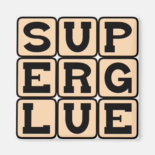 Superkleber, Wonder-Adhesive Magnet (Vorne)