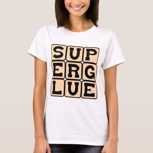Superkleber, Wonder-Adhesive T-Shirt (Vorderseite)