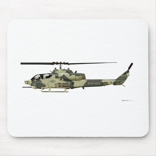 Superkobra Bell AH-1W Mousepad (Vorne)