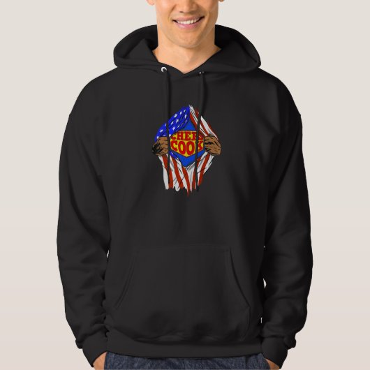 Superköche kochen Heldenjob Hoodie (Vorderseite)