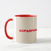 Superkraft der Coffee Wal-Tasse Tasse (Links)