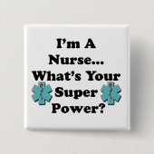 Superkrankenschwester Button (Vorderseite)