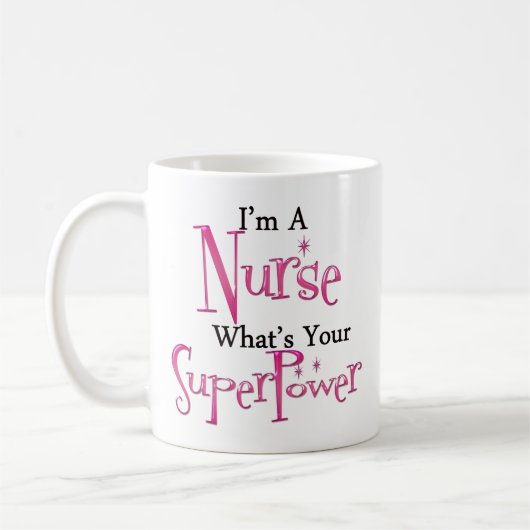 Superkrankenschwester Kaffeetasse (Links)