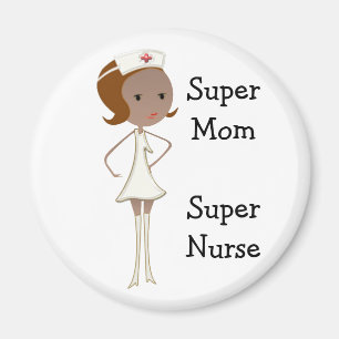 Superkrankenschwester-Magnet Magnet
