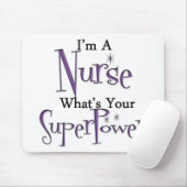 Superkrankenschwester Mousepad (Mit Mouse)