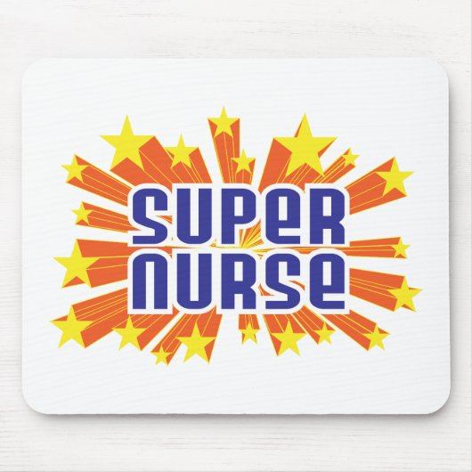 Superkrankenschwester Mousepad (Vorne)