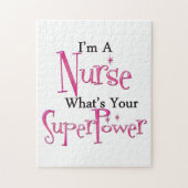 Superkrankenschwester Puzzle (Vertikal)