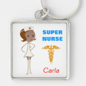 Superkrankenschwester-Schlüsselanhänger Schlüsselanhänger (Vorne)