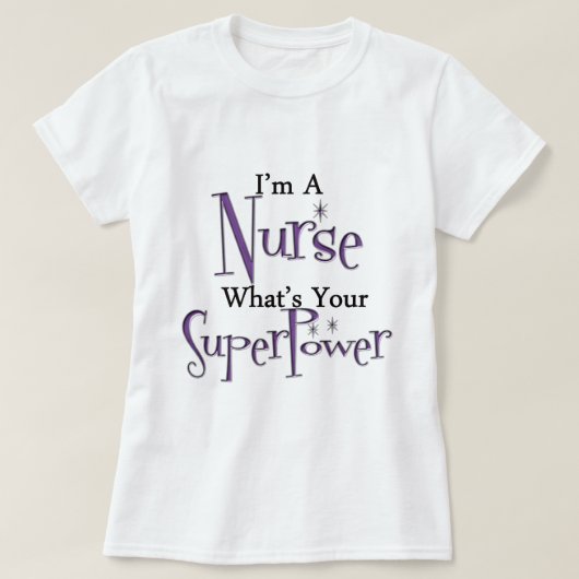 Superkrankenschwester T-Shirt (Design vorne)