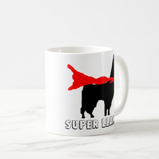 Superlama-Tasse Kaffeetasse (VorderseiteRechts)