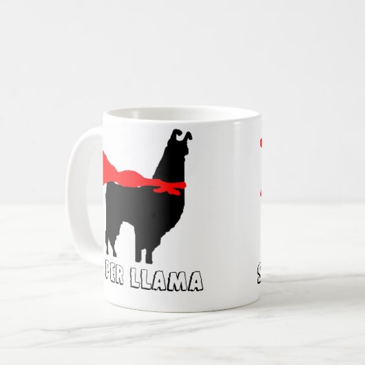 Superlama-Tasse Kaffeetasse (Vorderseite Links)