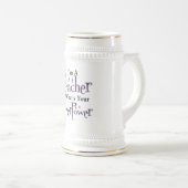 Superlehrer Bierglas (VorderseiteRechts)