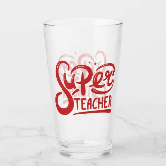 Superlehrer Glas (Vorderseite)