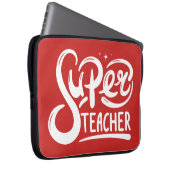 Superlehrer Laptopschutzhülle (Vorne Rechts)